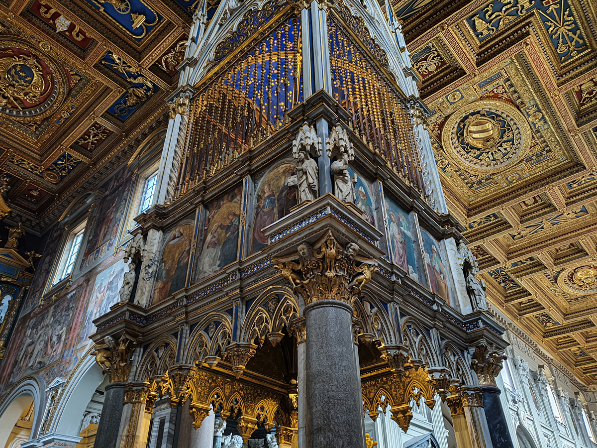 Basilica of San Giovanni in Laterano in Rome