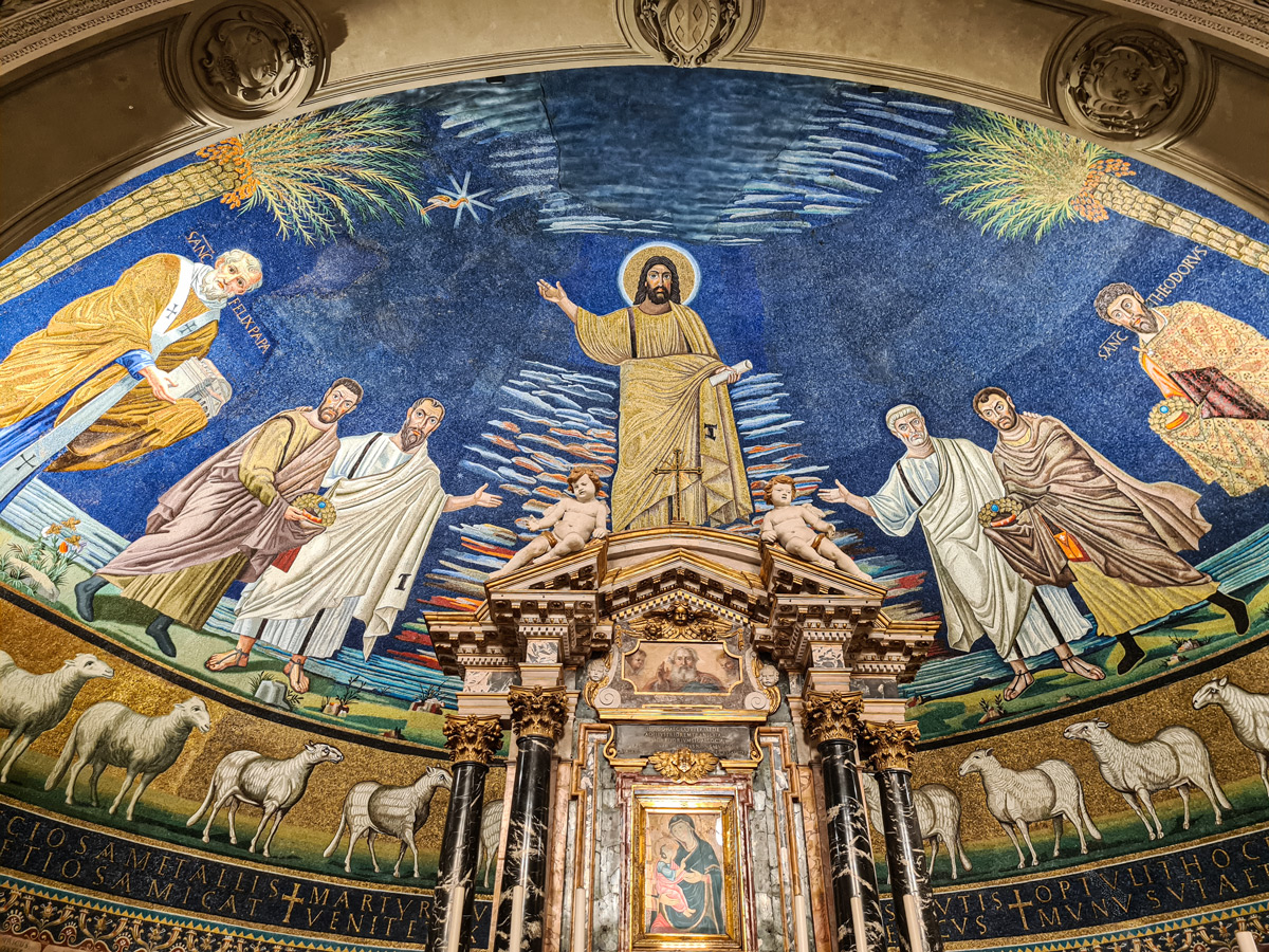 Santi Cosma e Damiano church in Rome