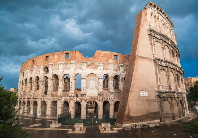 Colosseum in Rome – Stormy Sky and Dramatic Light