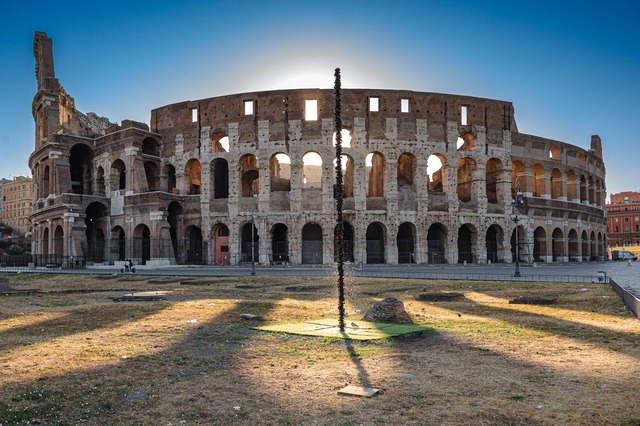 Colosseum Sunrise Silhouette – Rome, Italy