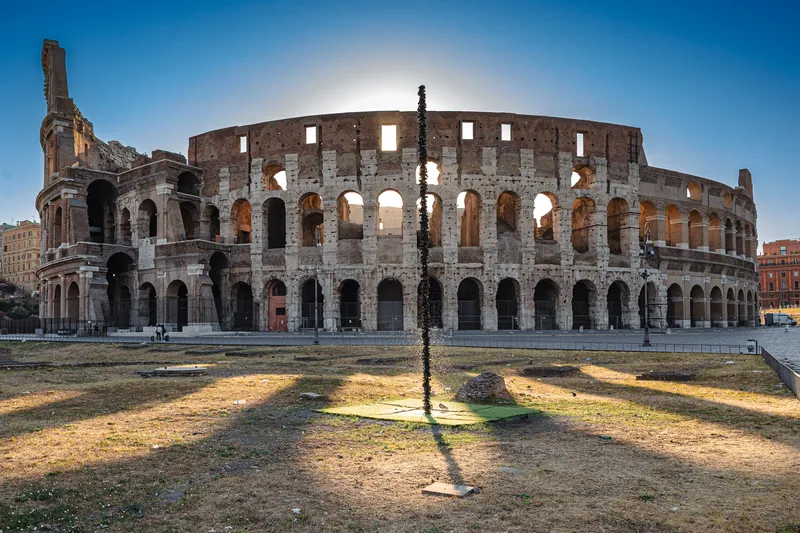 Colosseum Sunrise Silhouette – Rome, Italy